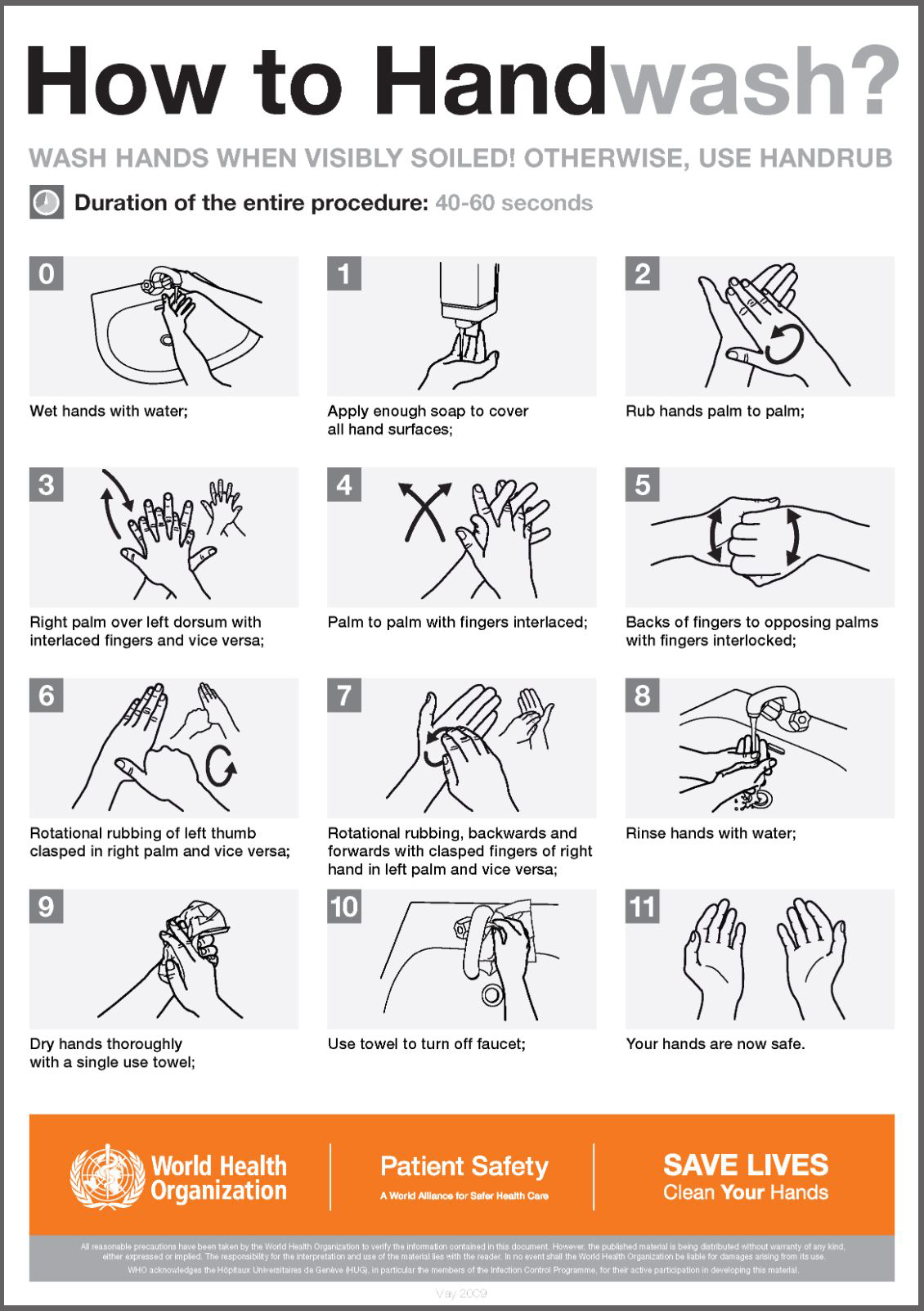 Proper Handwashing Technique Seneca Place